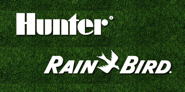 Hunter and Rainbird Sprinklers