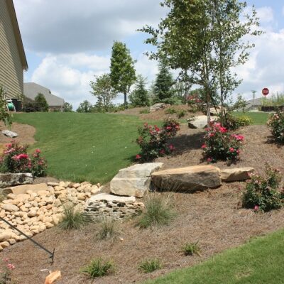 Hardscaping and Landscaping Project - Backyard