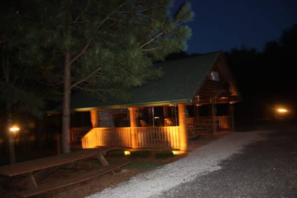 Outdoor Lighting Project at Lonesome Dove RV Park