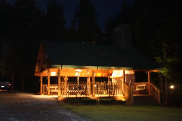 Outdoor Covered Space Lighting Project 2 - Lonesome Dove RV Park