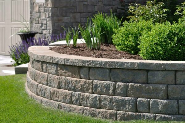 Retaining Wall made of Pavers